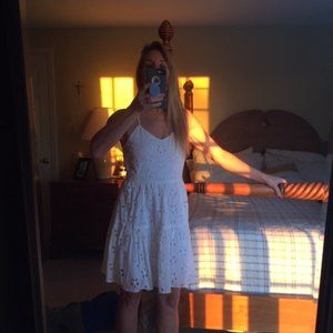 White Sun Dress XS, small, white dress, s, beach wear,